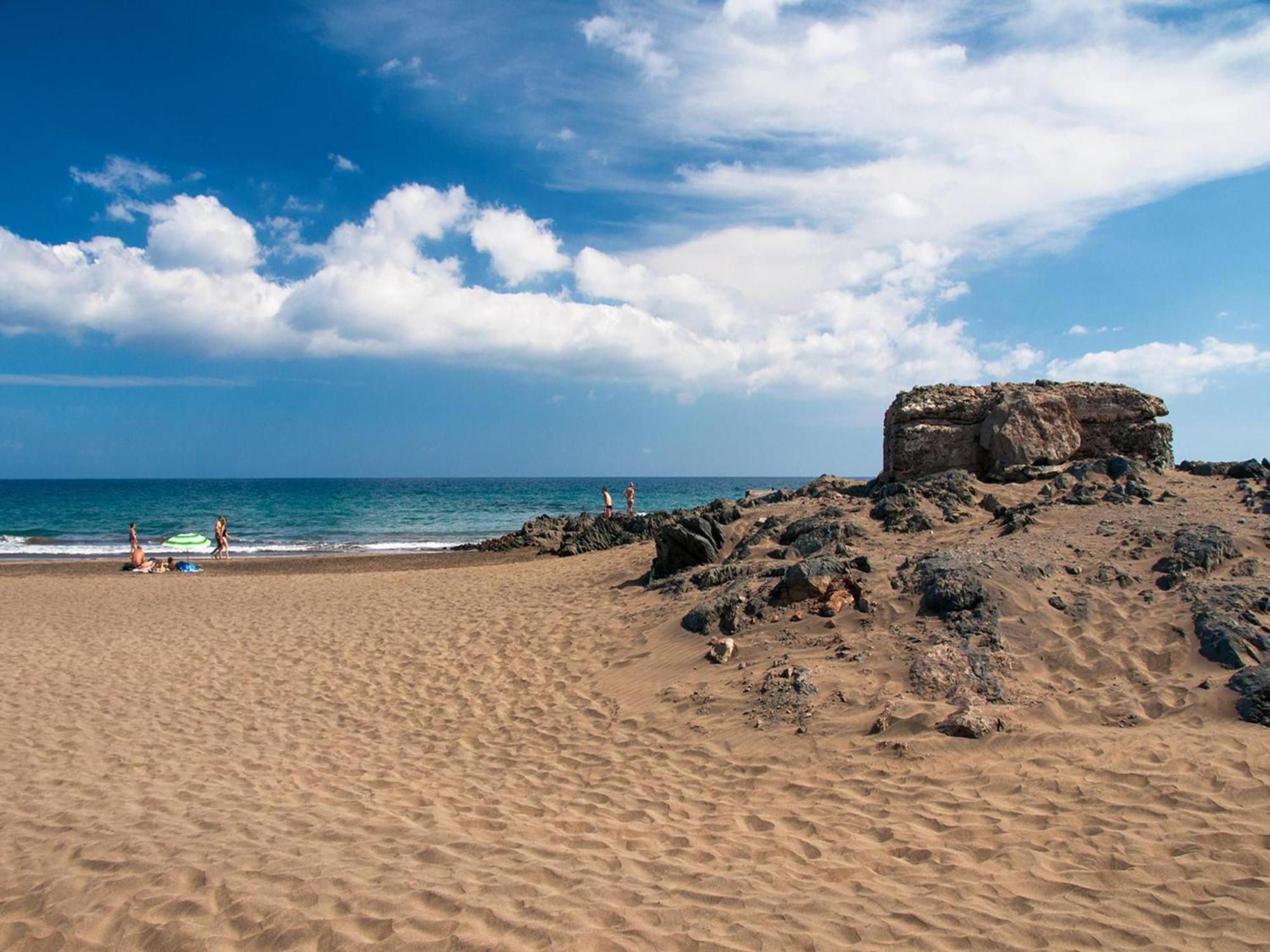 Atico Apartamento Las Burras Playa San Agustín Екстериор снимка